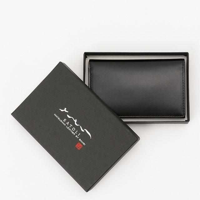 [WALLET / BAG] BUSINESS CARD HOLDER (INKSTONE) | LEATHER WORK | SATORI