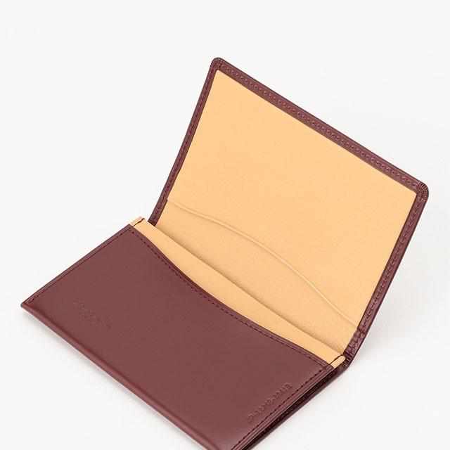 [WALLET / BAG] BUSINESS CARD HOLDER (GRAPE) | LEATHER WORK | SATORI