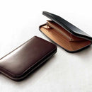 [WALLET / BAG] SMART ROUND ZIPPER WALLET (TOYOTO) | LEATHER WORK | SATORI