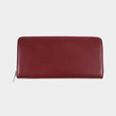 [WALLET / BAG] SMART ROUND ZIPPER WALLET (GRAPE) | LEATHER WORK | SATORI