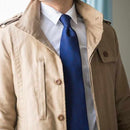 [TIE] ORIGINAL LOGO DEEP RED | JAPANESE SILK | SHAKUNONE (WITH GIFT PAPER BAG)