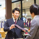 [TIE] PAISLEY (PURPLE) | JAPANESE SILK | SHAKUNONE (WITH GIFT PAPER BAG)