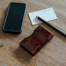 [CARD CASE] URUSHI BUSINESS CARD HOLDER VYAC CARD CASE QINGHAI WAVE | ECHIZEN LACQUERWARE| TAKUMIICHI