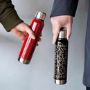 [TUMBLER / WATER BOTTLE] THERMO MUG URUSHI UMBRELLA BOTTLE ARABESQUE (RED) | ECHIZEN LACQUERWARE| TAKUMIICHI