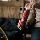 [TUMBLER / WATER BOTTLE] THERMO MUG URUSHI UMBRELLA BOTTLE ARABESQUE (RED) | ECHIZEN LACQUERWARE| TAKUMIICHI