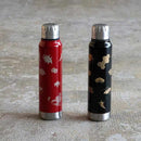 [TUMBLER / WATER BOTTLE] THERMO MUG URUSHI UMBRELLA BOTTLE TREASURE EXHAUSTION (BLACK) | ECHIZEN LACQUERWARE| TAKUMIICHI