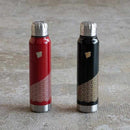 [TUMBLER / WATER BOTTLE] THERMO MUG URUSHI UMBRELLA BOTTLE WAVE CHIDORI (BLACK) | ECHIZEN LACQUERWARE| TAKUMIICHI