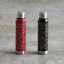 [TUMBLER / WATER BOTTLE] THERMO MUG URUSHI UMBRELLA BOTTLE ARABESQUE (RED) | ECHIZEN LACQUERWARE| TAKUMIICHI