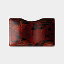 [CARD CASE] URUSHI BUSINESS CARD HOLDER VYAC CARD CASE JAPANESE GARDEN | ECHIZEN LACQUERWARE| TAKUMIICHI