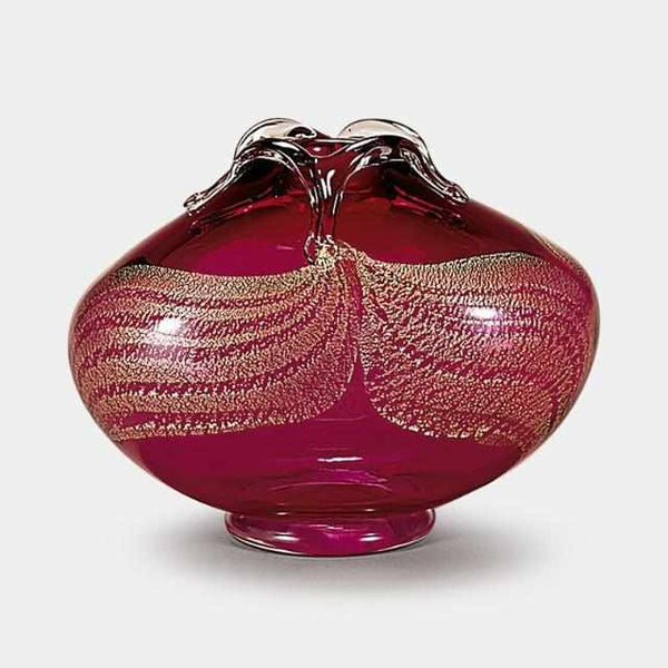 【津輕玻璃】北洋硝子 (ADERIA) 金花 花瓶