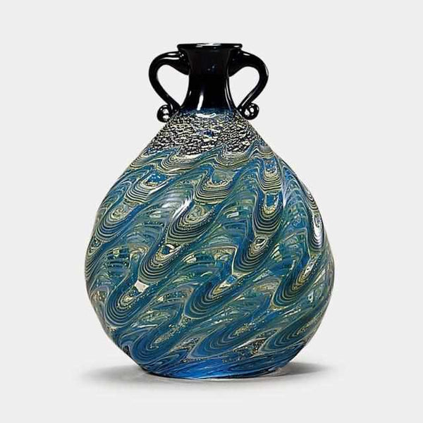 【津輕玻璃】北洋硝子 (ADERIA) 津輕海峽 花瓶