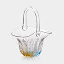 [VASE] HAND-MADE FLOWER BASKET KAORU STYLE | TSUGARU VIDRO| ADERIA