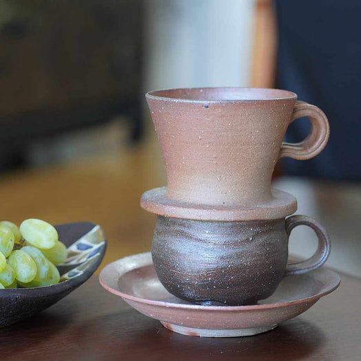 [MUG (CUP)] COFFEE DRIPPER | NAOTO TSUNEKI | BIZEN WARES