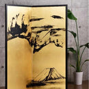 [FOLDING SCREEN (ROOM DIVIDER)] ULTRAMAN MT. FUJI FOLDING SCREEN (WITH RIM) | FOLDING SCREENS (ROOM DIVIDER)