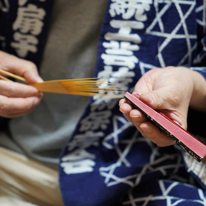 [HAND FAN] WOMAN'S DRAWING PICTURE SUMIRE WHITE KARAKI BAMBOO | UNKINDO FUKATSU HAND FAN | EDO FOLDING FANS