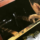 [WALL DECOR (WALL ART)] KOKEMUSU LACQUER SCREEN MOUNTAIN RANGE SERIES (4 POINTS) | WAJIMANURI STUDIO RAKU | WAJIMA LACQUERWARE