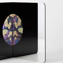 [FIGURINE] STAND MIRROR VISON-VISU_BIG (WHITE BUTTERFLY SHELL & ABALONE SHELL) | SAGARADEN・NOMURA | RADEN