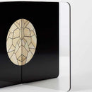 [FIGURINE] STAND MIRROR VISON-VISU_BIG (WHITE BUTTERFLY SHELL) | SAGARADEN・NOMURA | RADEN