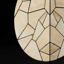 [FIGURINE] STAND MIRROR VISON-VISU_BIG (WHITE BUTTERFLY SHELL) | SAGARADEN・NOMURA | RADEN