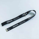 [SASH (OBI)] INDUSTRIAL BELT : BLACK (WITH CLEAR POUCH) | KIMONO | VEDUTA