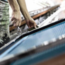 [UMBRELLA] PARASOL STAR ORANGE | HAND PRINTING