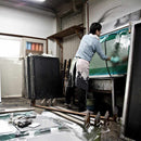 [UMBRELLA] PARASOL STAR BLUE | HAND PRINTING