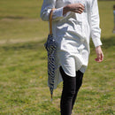 [UMBRELLA] PARASOL STAR BLUE | HAND PRINTING