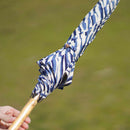 [UMBRELLA] PARASOL STAR BLUE | HAND PRINTING