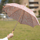 [UMBRELLA] PARASOL STAR PINK | HAND PRINTING