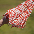 [UMBRELLA] PARASOL STAR ORANGE | HAND PRINTING