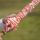 [UMBRELLA] PARASOL STAR ORANGE | HAND PRINTING