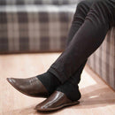 [SLIPPERS] WAXEDLEATHER (DARK BROWN) | LEATHER PROCESSING