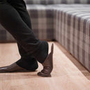 [SLIPPERS] GENUINE LEATHER (DARK BROWN) | LEATHER PROCESSING