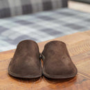 [SLIPPERS] VELOUR (DARK BROWN) | LEATHER PROCESSING