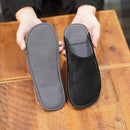 [SLIPPERS] VELOUR (BLACK) | LEATHER PROCESSING