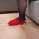 [SLIPPERS] VELOUR (RED) | LEATHER PROCESSING